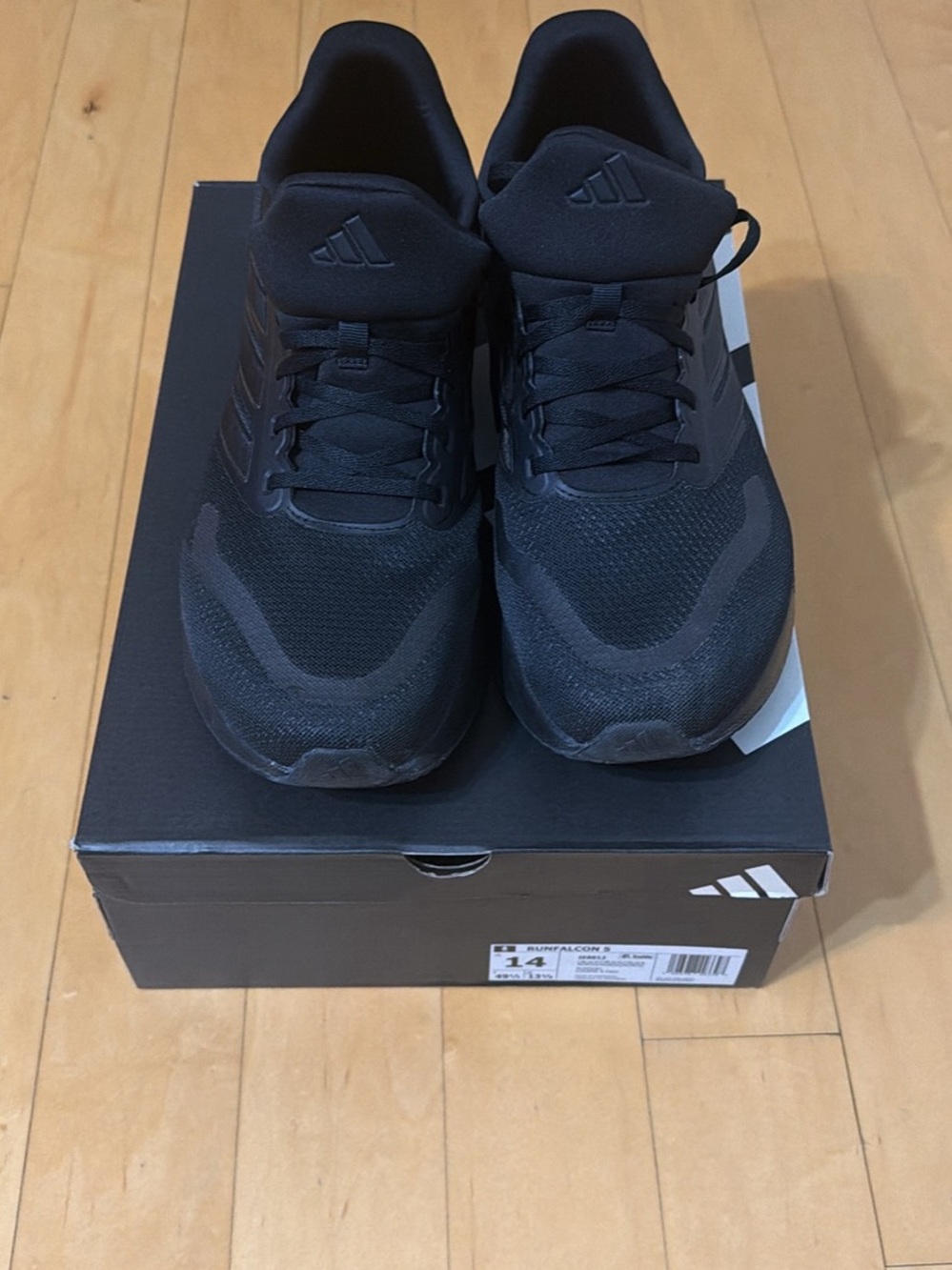 adidas Runfalcon 5 Black Men's Sneakers